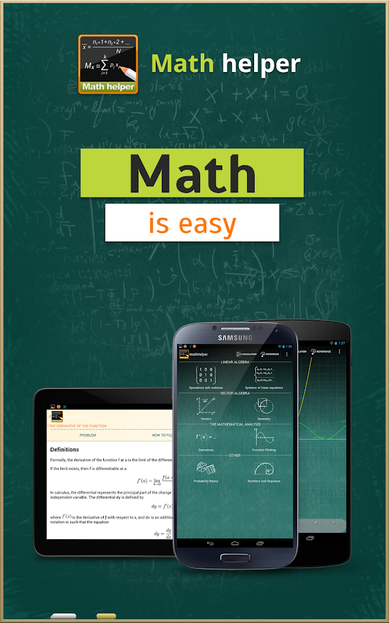 MathHelper: Algebra & Calculus - screenshot