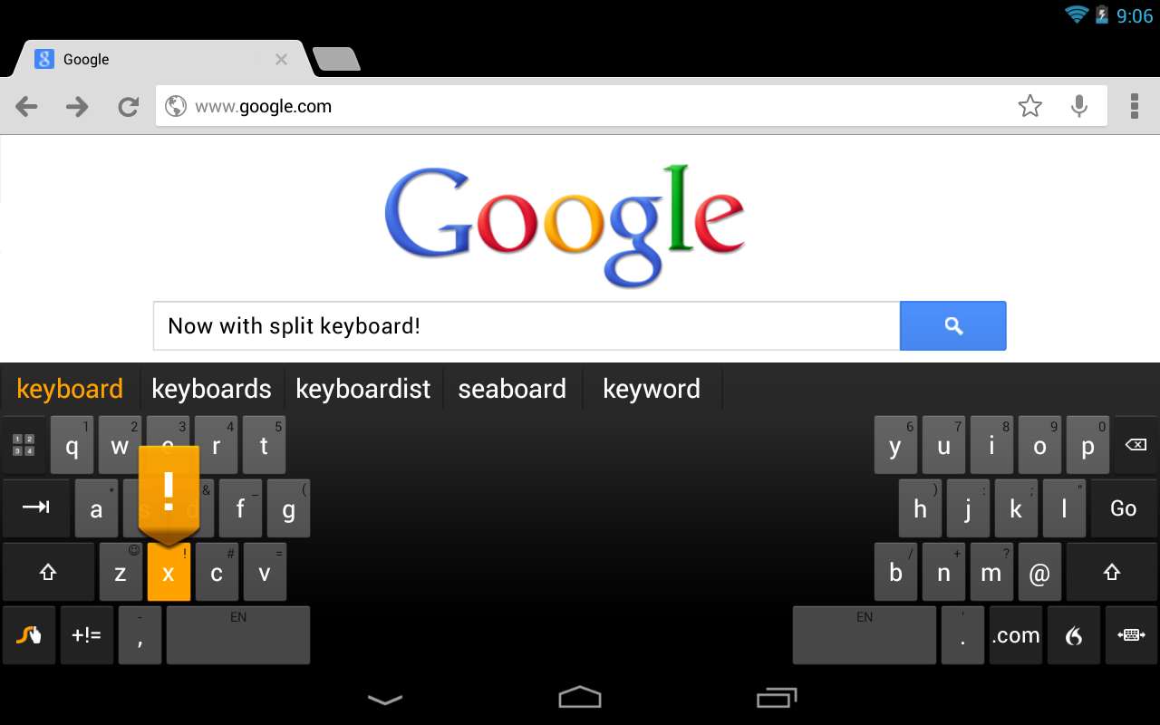 Swype Keyboard - screenshot