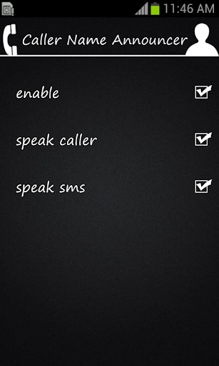 Speak Caller Name Ringtone