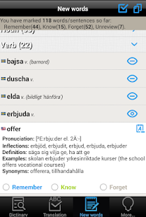 Plugghäst Swedish Dictionary Screenshots 6