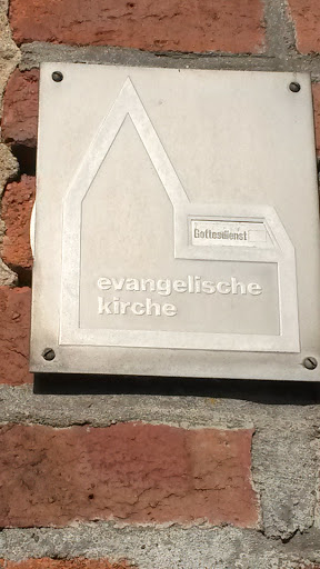 Schild Ev. Kirche