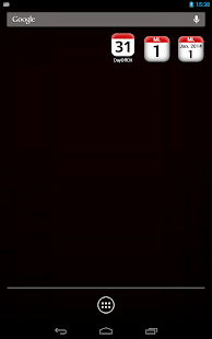 CH Holidays Calendar Widget Screenshots 1