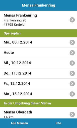 Mensa Krefeld Mönchengladbach
