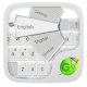 GOKeyboard Crystal White Theme APK