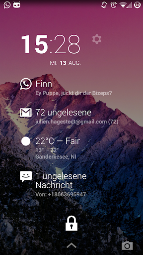 DashClock What App