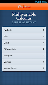 Screenshot Multivariable Calculus App v1.0.4601030