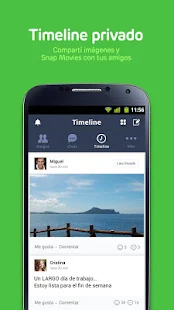 LINE: Llama y mensajea gratis - screenshot thumbnail