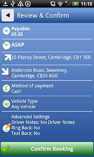GCL Taxis Mobile App Screenshots 3