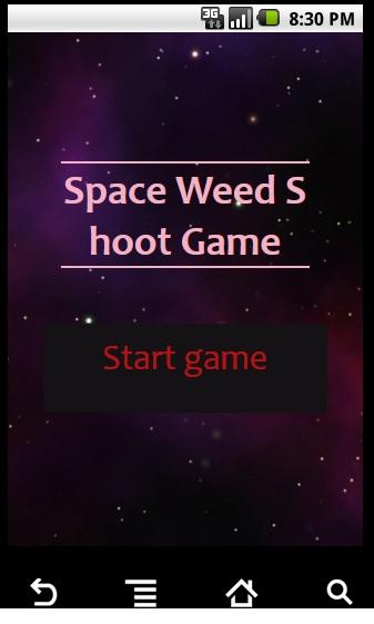 Space Weed Shoot Revolution - screenshot