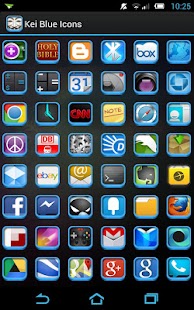 Download Kei Blue Icon Pack APK