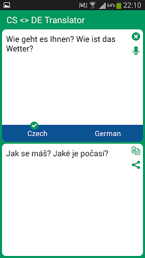 Czech - German Translator