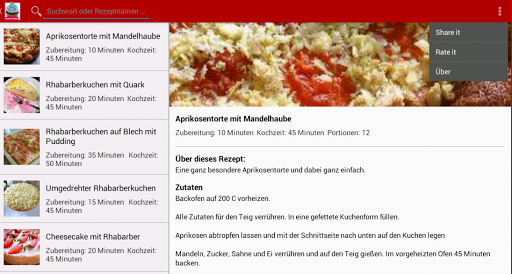 【免費健康App】Kuchen Rezepte-APP點子