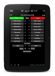 Soccer Stats Manager (Tablet) Screen 3