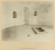 Interieur van de Hemelvaartskapel op de Olijfberg, Jeruzalem