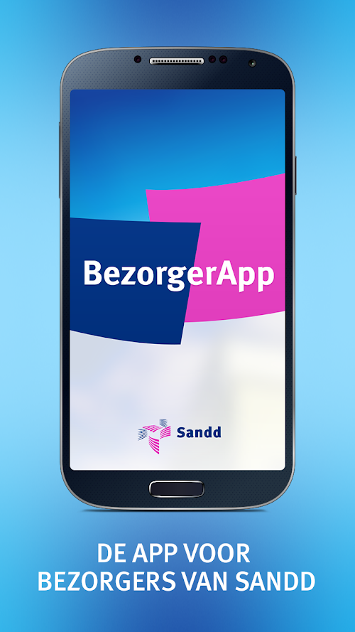 Android application Sandd BezorgerApp screenshort