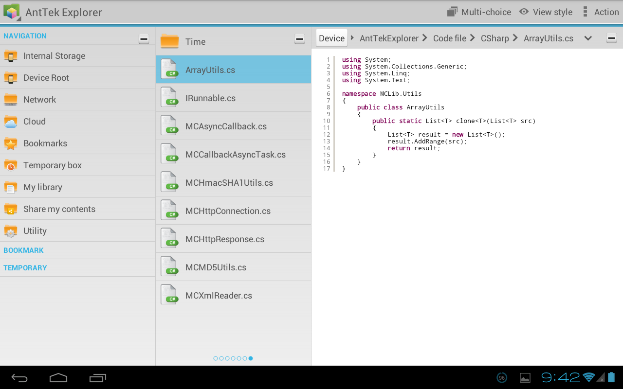    AntTek Explorer- screenshot  
