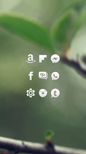 White Frost Go Apex Nova Theme apk cracked download - screenshot thumbnail
