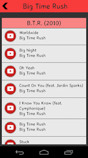 How to install Big Time Rush Lyrics 1.1 unlimited apk for laptop
