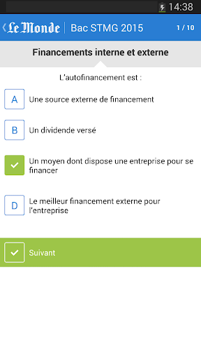 免費下載教育APP|Bac STMG 2015 - Le Monde app開箱文|APP開箱王