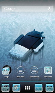 Free Frozen (ADW APEX NOVA Theme) APK