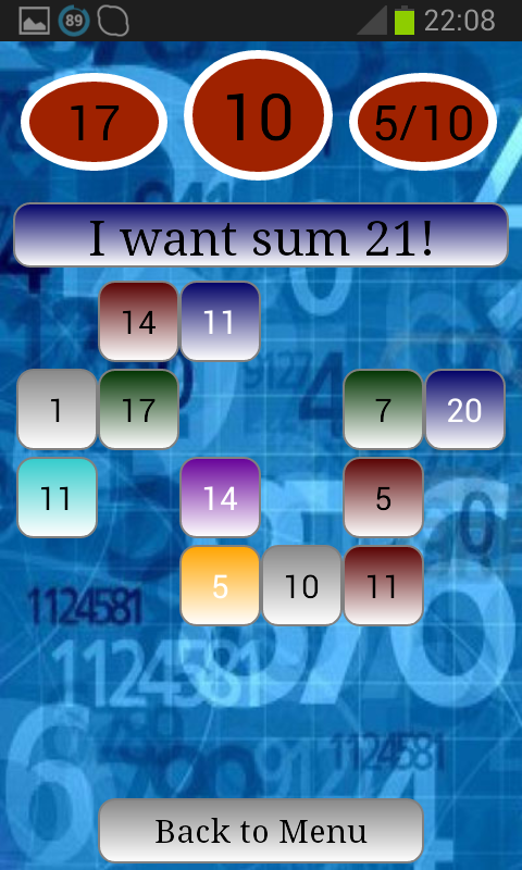 Maths Magic Cubes - screenshot