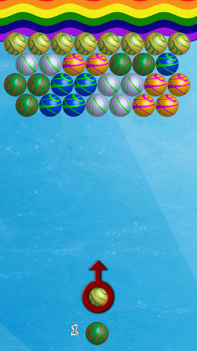 Coloring Bubbles Shooter Game