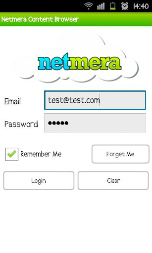 Netmera Dashboard