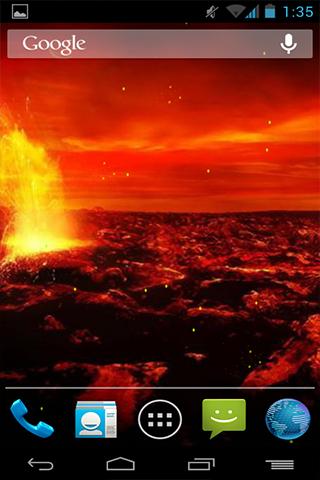 【免費個人化App】Fondo Animado Volcán-APP點子