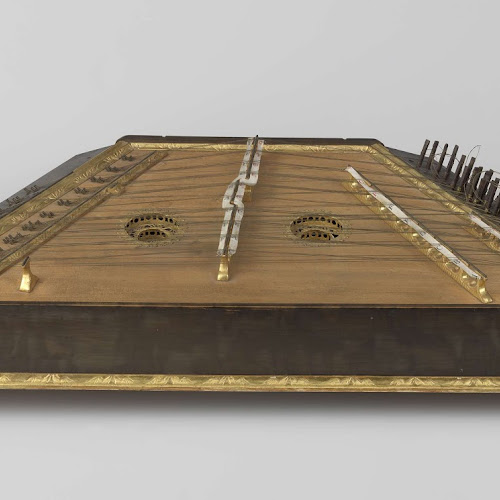 Psaltery or dulcimer, Antonio Battaglia, 1769 Rijksmuseum