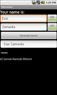 How to get nameGen patch 1.1 apk for bluestacks