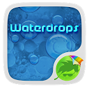 Waterdrops Keyboard mobile app icon