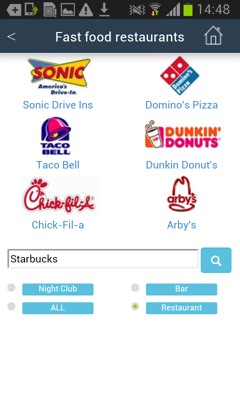 Near Me Restaurants, Fast Food- screenshot