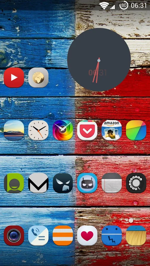 Stock UI Icon Theme Apex Nova - screenshot