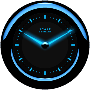 Laser Clock Widget A-BLUE.apk 2.50