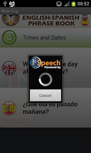 English-Spanish PhraseBook Screenshots 3