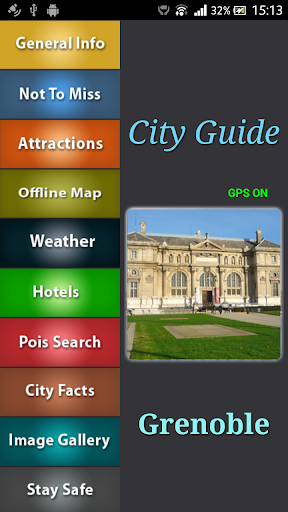 Grenoble Offline Map Guide