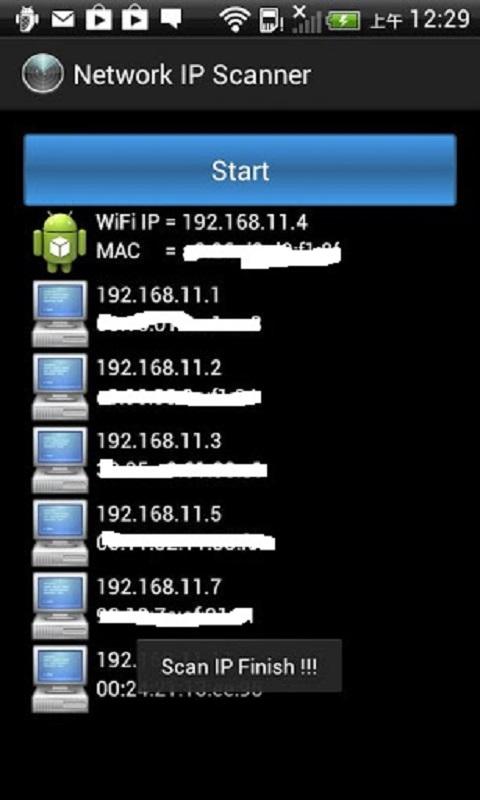 Scan Local Network Mac Address. Scan On Local Network
