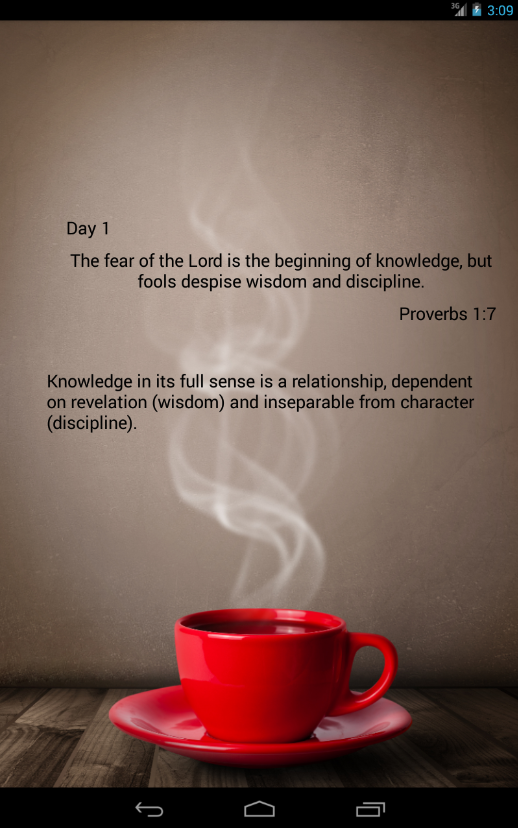 Bible Proverbs for Leaders Screen 2