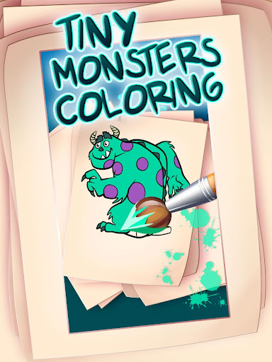 Tiny Monsters Coloring