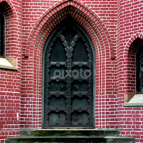 The black door by Hiren Jogani - Buildings & Architecture Architectural Detail
