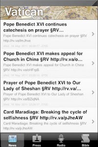 Vatican- News, Radio, KJ Bible screenshot 0