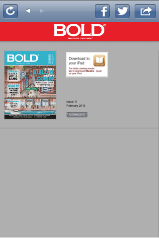 【免費生活App】Bold Magazine 1.0-APP點子