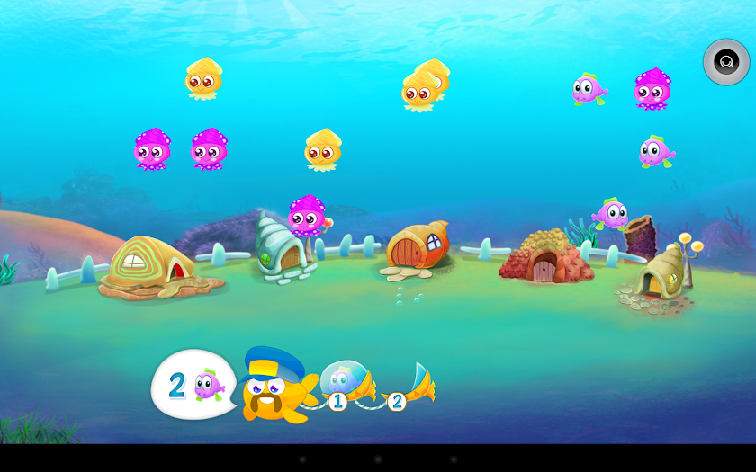 Count Crab: Baby Fish School Screen 2