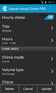 Hourly chime PRO - screenshot thumbnail