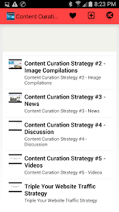 Content Curation Wizard Screenshots 1