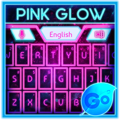 GO Keyboard Pink Glow Theme LOGO-APP點子