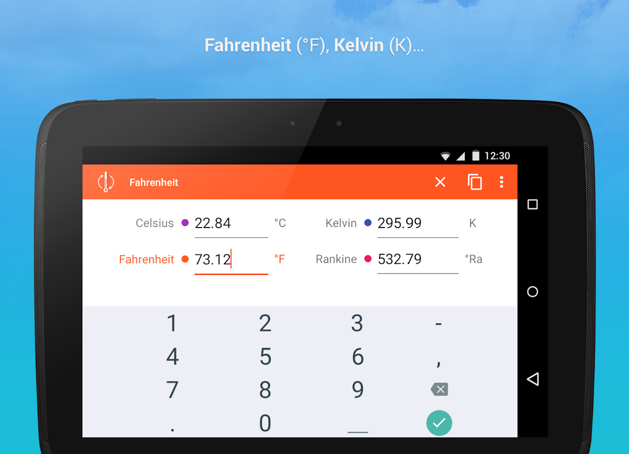 Temperature metric converter android apps on google play