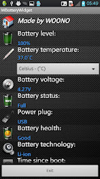 WBatteryWidget poster 4