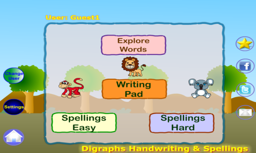 Digraphs Writing Spelling Free