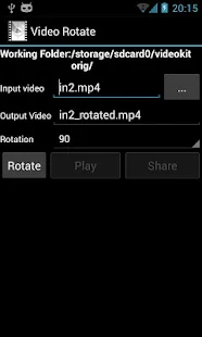 Quick Video Rotate